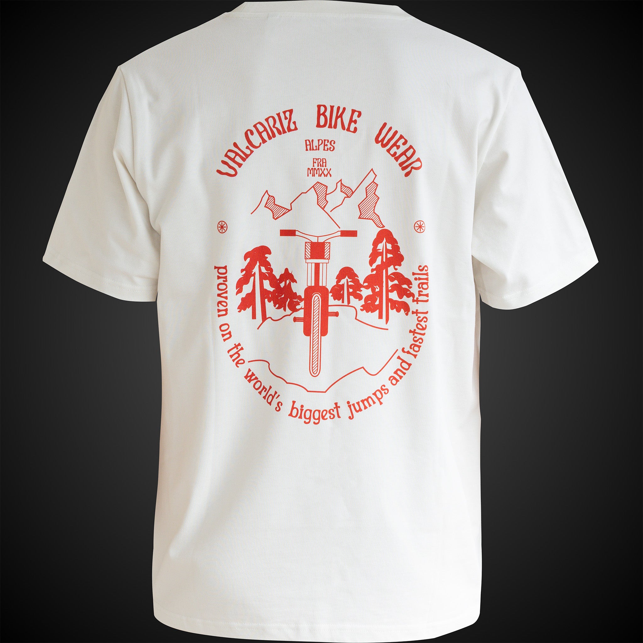 T-shirt à manches courtes en coton biologique