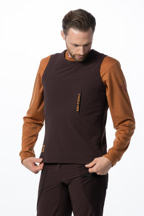 Merino Wool Sleeveless Vest | Valcariz Maestral